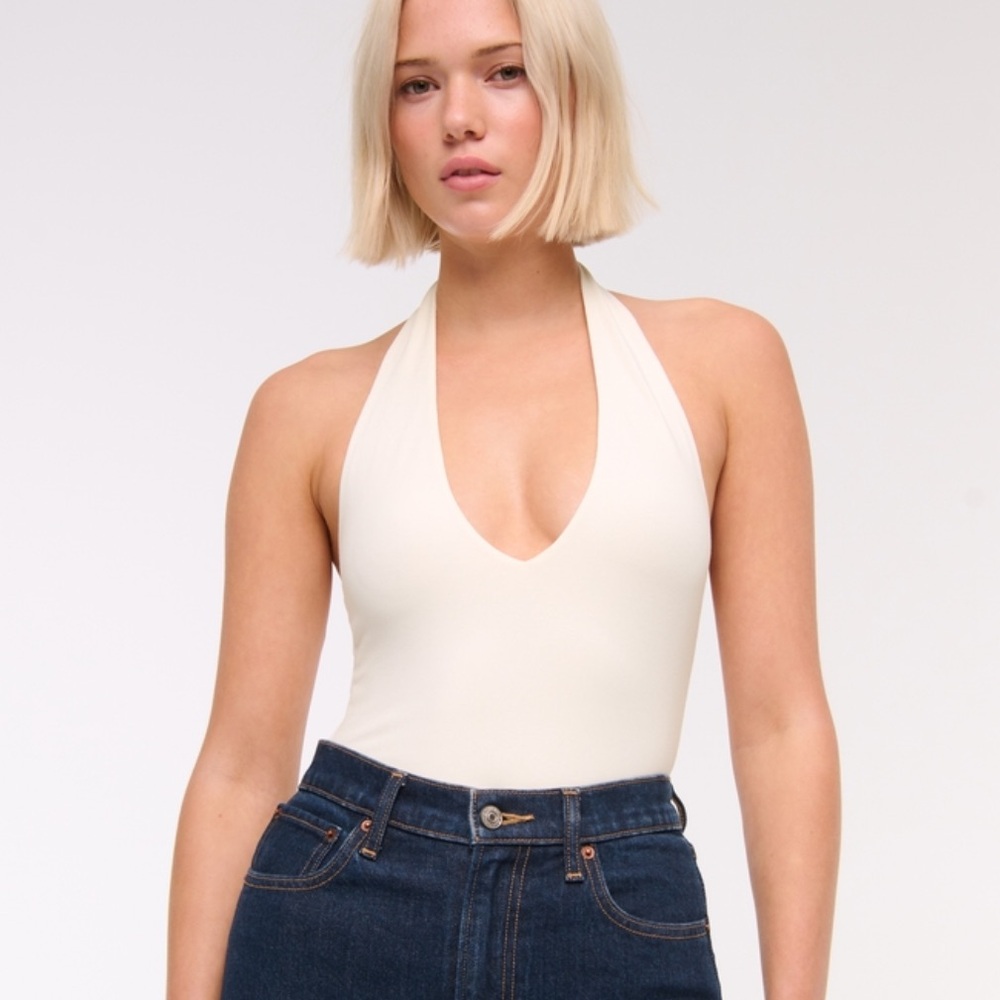Abercrombie Seamless Fabric Halter Top